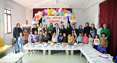 Çocuk kulüplerinde sonbahar ve pasta etkinliği