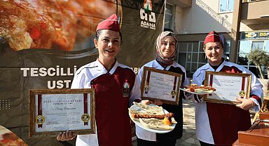Coğrafi işaretli Adana kebabının inceliklerini ustasından öğrendiler