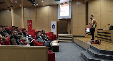 Çorum Belediyesi personeline iş güvenliği eğitimi
