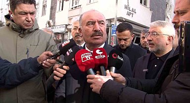 Çorum Valisi Çalgan: "15 binada hasar mevcut"