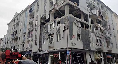 Çorum'da bir binada patlama meydana geldi: Bölgeye çok sayıda ekip sevk edildi