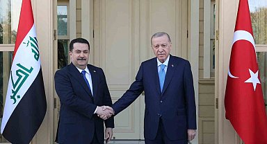 Cumhurbaşkanı Erdoğan Irak Başbakanı Sudani'yi kabul etti