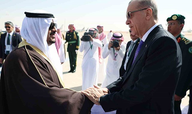 Cumhurbaşkanı Erdoğan, Suudi Arabistan'da