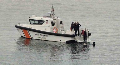 Denizdeki hayvan leşi Sahil Güvenliği alarma geçirdi