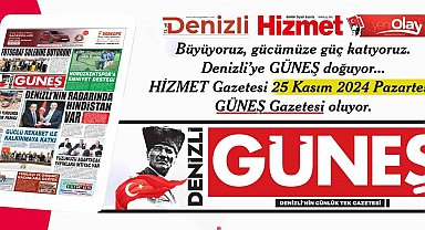 Denizli'ye Güneş doğuyor