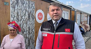 Derme çatma barakada yaşayan kadın, konteyner kentte yerleştirildi