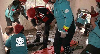 Devrek'te geniş kapsamlı afet tatbikatı yapıldı