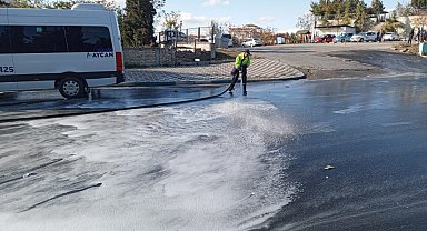 Dilovası'nda ana arterler temizleniyor
