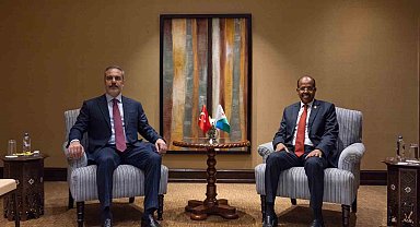 Dışişleri Bakanı Fidan, Cibuti Dışişleri Bakanı Yusuf ile bir araya geldi