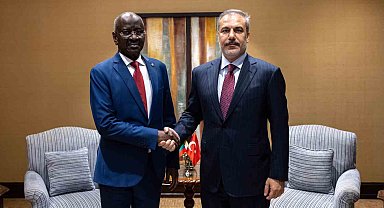 Dışişleri Bakanı Fidan, Moritanyalı mevkidaşı Merzuk ile bir araya geldi