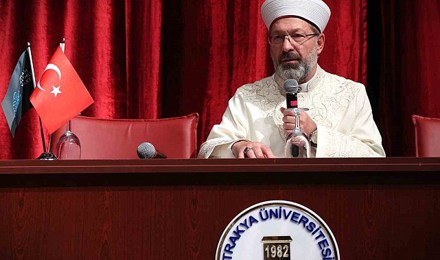 Diyanet İşleri Başkanı Erbaş: "Kudüs'ün işgalden kurtulması için müslümanların birlik, beraberlik içerisinde hareket etmesi lazım"