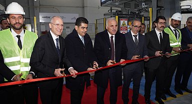 Diyarbakır'da 200 bin ton inşaat malzemesi üretecek fabrikanın açılışı yapıldı