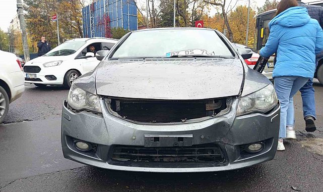 Diyarbakır'da trafik kazası: 1 yaralı