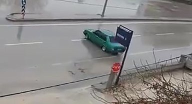 Drift atan Tofaş Şahin sürücüsüne 48 bin lira ceza kesildi