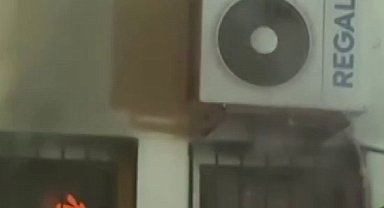 Düğünde atılan havai fişek okulda yangına neden oldu