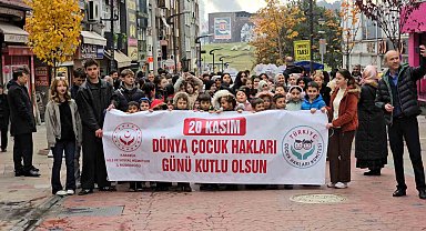 Dünya Çocuk Hakları Günü'nde Filistinli çocuklar unutulmadı
