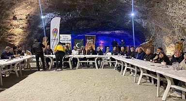 Dünya KOAH Günü'nde yerin 150 metre altında şifa aradılar