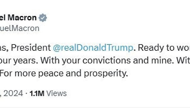 Dünya liderlerinden Trump'a tebrik