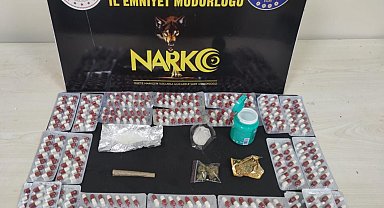 Düzce'de 12 suç kaydı bulunan uyuşturucu satıcısı tutuklandı