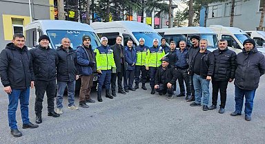 Eğirdir jandarma trafik ekiplerinden okul servis araçlarına denetim