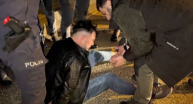Ekiplerin 'Dur' ikazına uymadı, 30 kilometrelik kovalamaca sonucu yakalandı