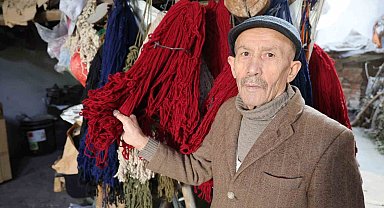 El dokuması halılara renk veren kök boyacılığı yok olmakla karşı karşıya