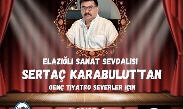 Elazığ'da 'askıda tiyatro bileti' uygulaması