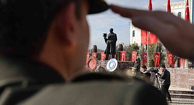 Elazığ'da Atatürk, düzenlenen törenle anıldı