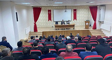 Elazığ'da kasım ayı mutad toplantısı düzenlendi