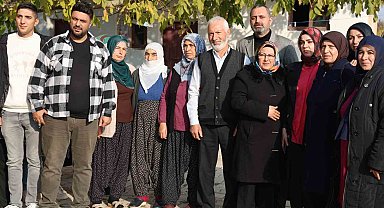 Elazığ'da Kırmızı Montlular, şehit aileleriyle bir araya geldi