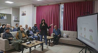 Emekliler, 'ileri yaşta beslenme' konusunda bilgilendirildi
