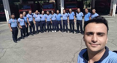 Engelli gencin itfaiye eri olma hayali gerçek oldu