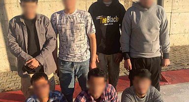 Erciş'te 7 düzensiz göçmen yakalandı