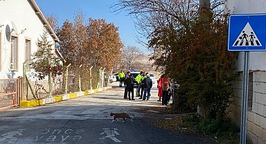 Ereğli'de otomobilin çarptığı öğrenci yaralandı