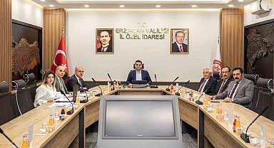 Erzincan İl Encümen Toplantısı yapıldı