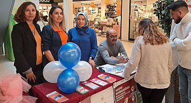 Erzincan'da Dünya Diyabet Günü kapsamında stant açıldı