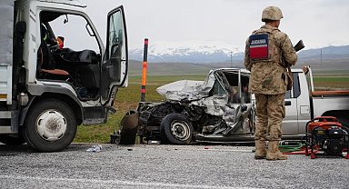 Erzurum'da jandarma bölgesinde bir ayda 35 trafik kazası
