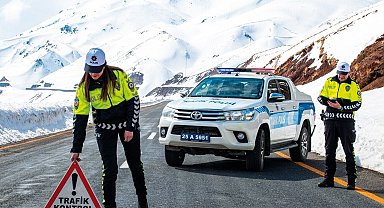 Erzurum'da kent merkezinde bir ayda 146 trafik kazası