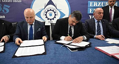 Erzurum'da nitelikli işgücü yetiştirme programı için işbirliği protokolü imzalandı