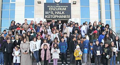 Erzurum'da "Okuyarak büyüyen nesiller" programı