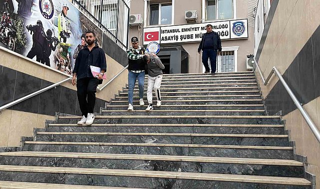 Esenler'de girdiği banka şubesinde para bulamayan hırsızı parmak izi ele verdi