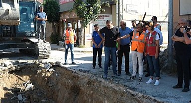 Eskişehir Büyükşehir'in altyapı çalışması sürüyor