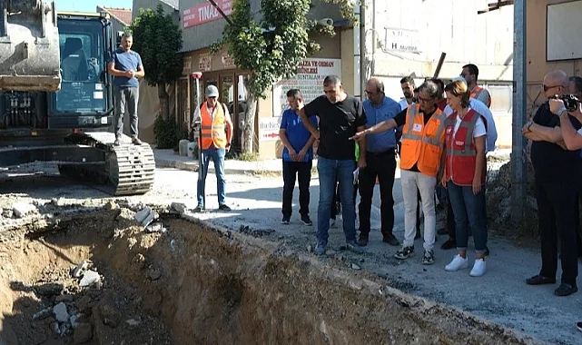 Eskişehir Büyükşehir'in altyapı çalışması sürüyor