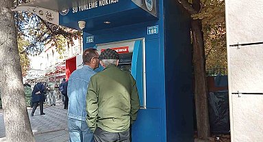Eskişehir'de su yükleme noktaları arıza verdi, vatandaş susuz kaldı