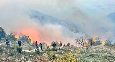 Evlere sıçrayan yangına müdahale için çevre illerden destek istendi