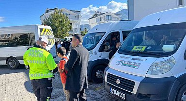 Fethiye'de öğrenci servislerine yoğun denetim