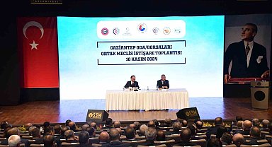 Gaziantep odaborsaları ortak meclis ve istişare toplantısı gerçekleştirildi