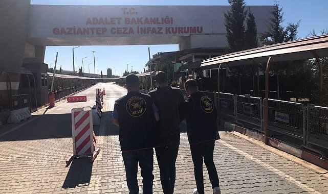 Gaziantep'te 15 yıl kesinleşmiş hapis cezası bulunan şüpheli yakalandı