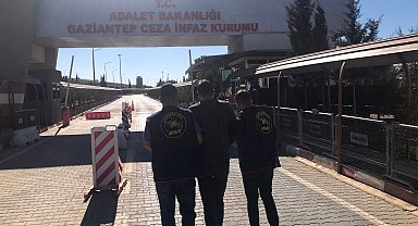 Gaziantep'te 15 yıl kesinleşmiş hapis cezası bulunan şüpheli yakalandı