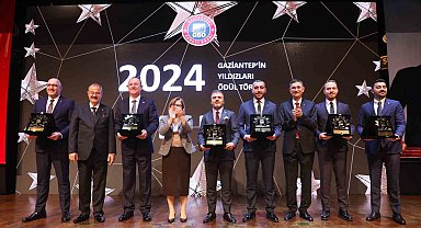 Gaziantep'te "Gaziantep'in Yıldızları Ödül Töreni"